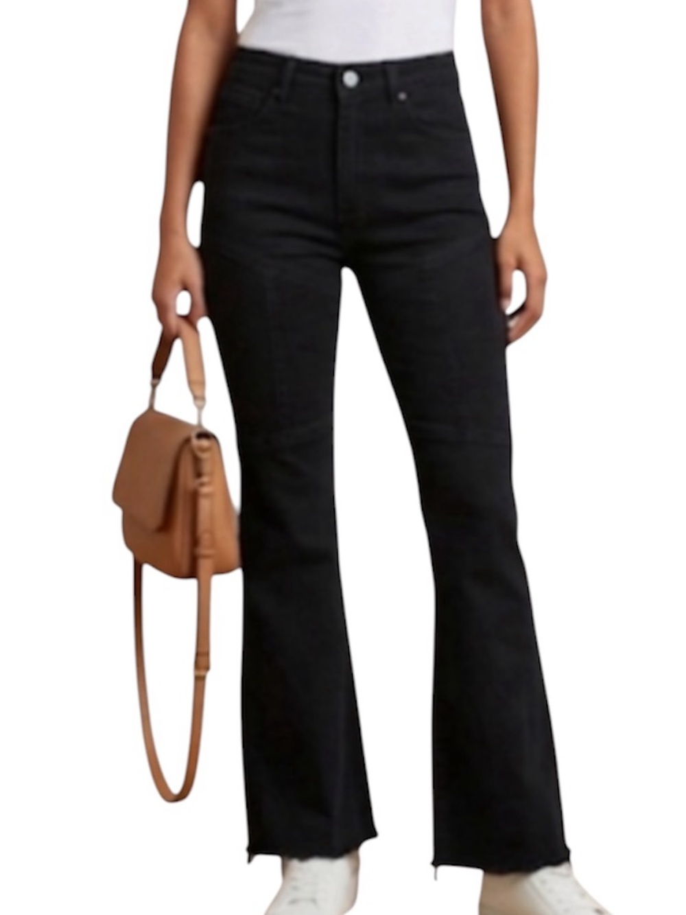 Judy Blue Black Flare Jeans Size 9 / 29 High Waist Stretch JB88958